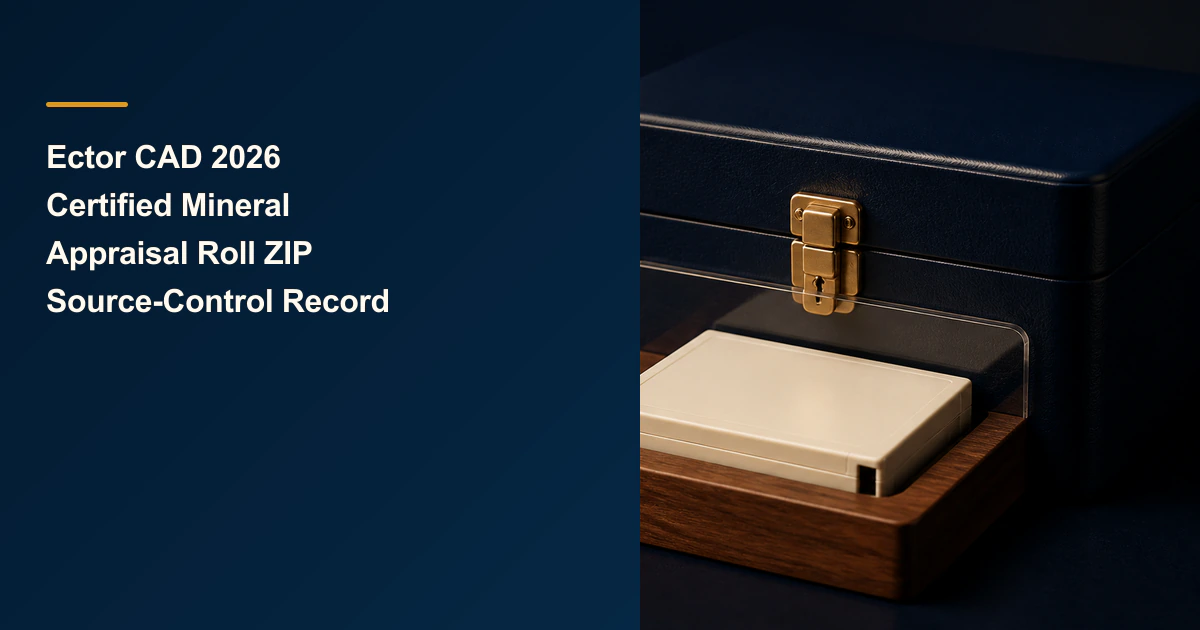 Ector CAD cover with lockbox and tray holding an ivory case
