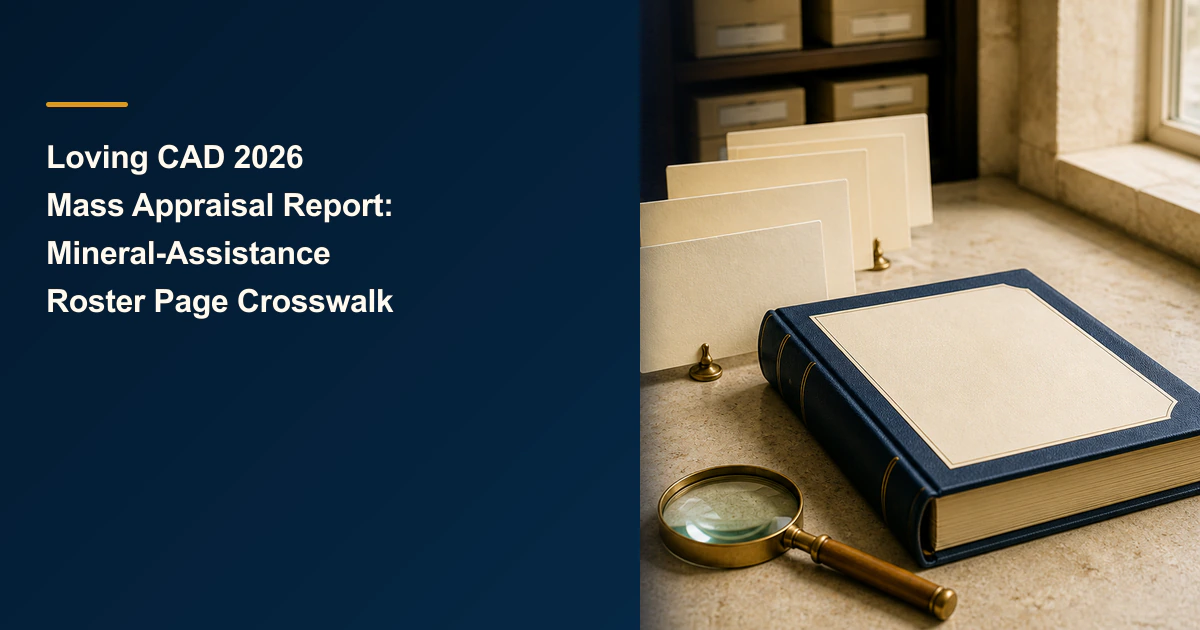 Loving report cover with a book, cards and magnifying glass