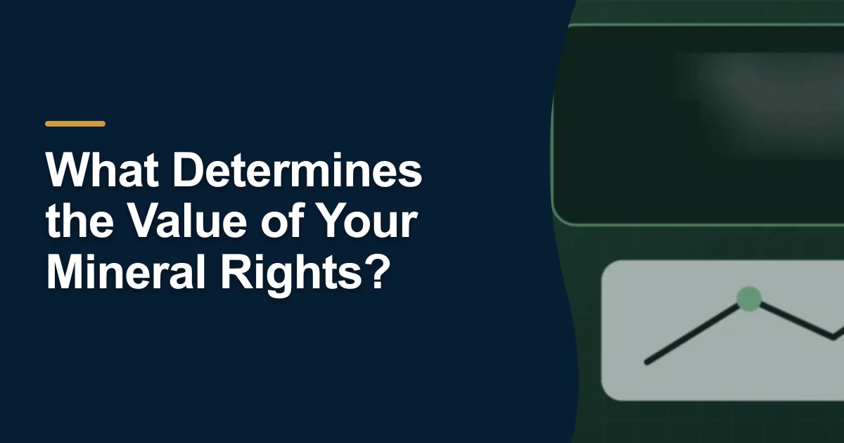 MRX article cover with the title “What Determines the Value of Your Mineral Rights?”.