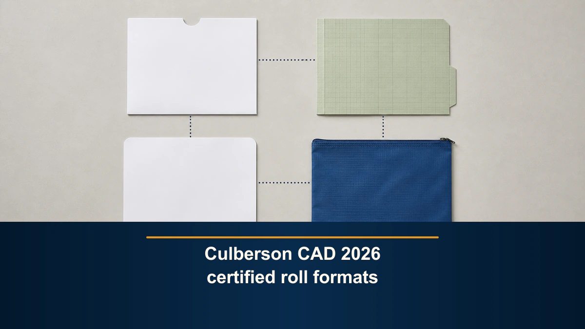 Culberson CAD 2026 certified roll formats
