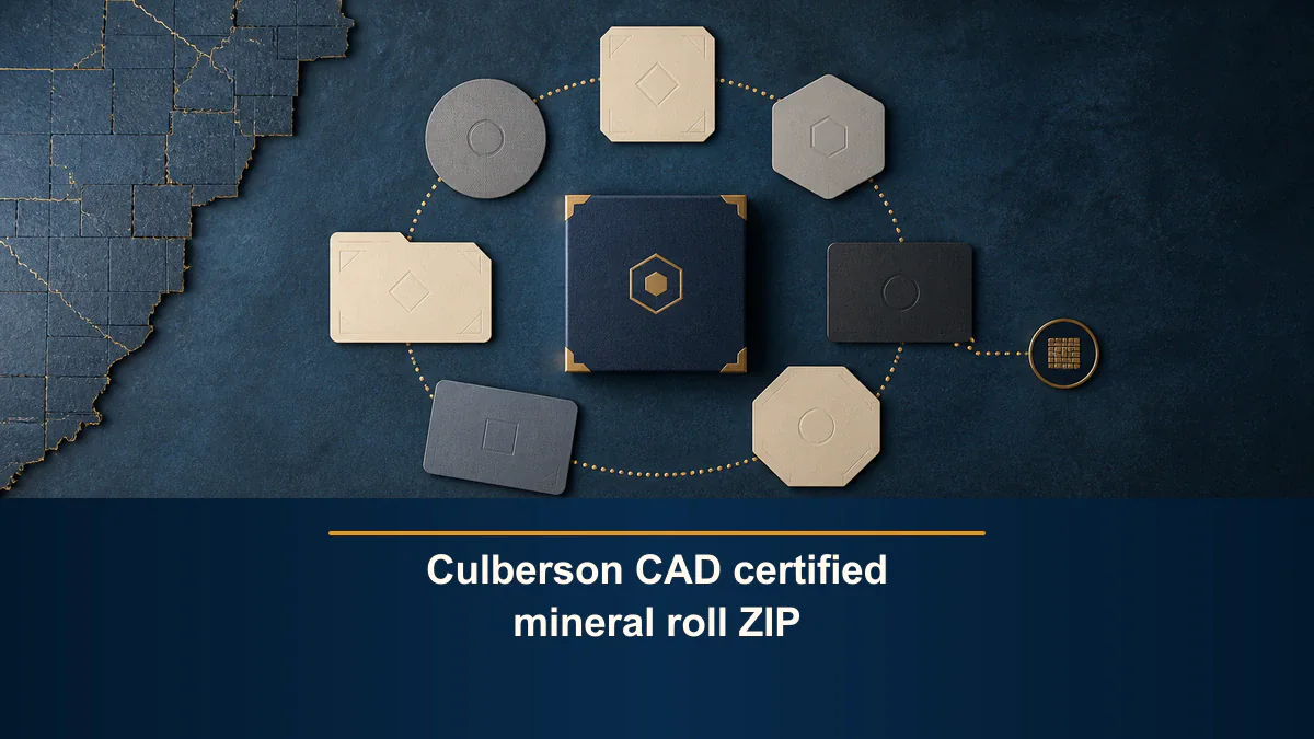Culberson CAD certified mineral roll ZIP