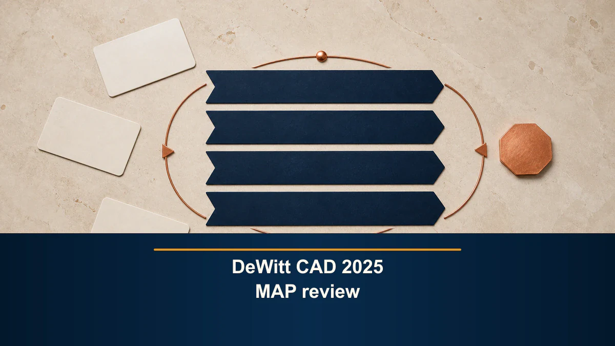 DeWitt CAD 2025 MAP review