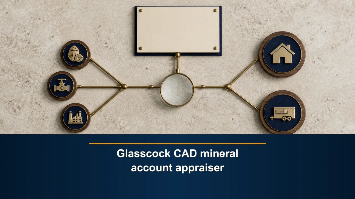 Glasscock CAD mineral account appraiser