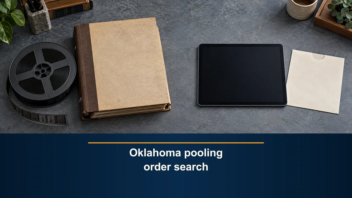 Oklahoma pooling order search