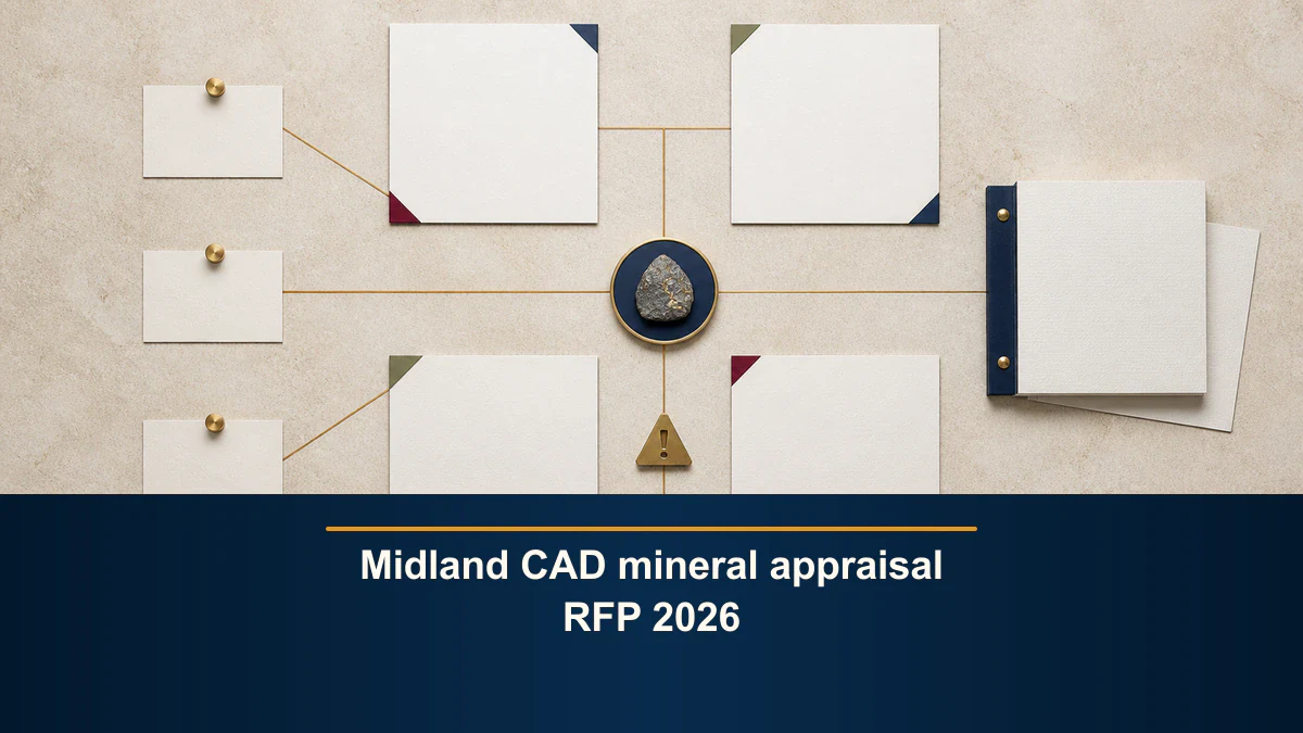 Midland CAD mineral appraisal RFP 2026
