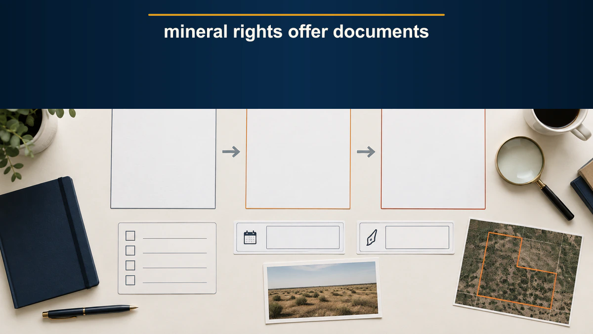 mineral rights offer documents