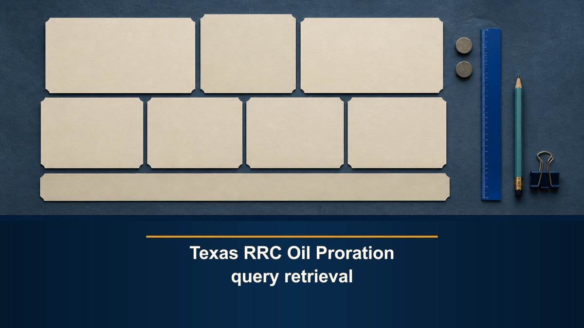 A people-free overhead oil-proration query provenance worksheet appears above the exact keyword.