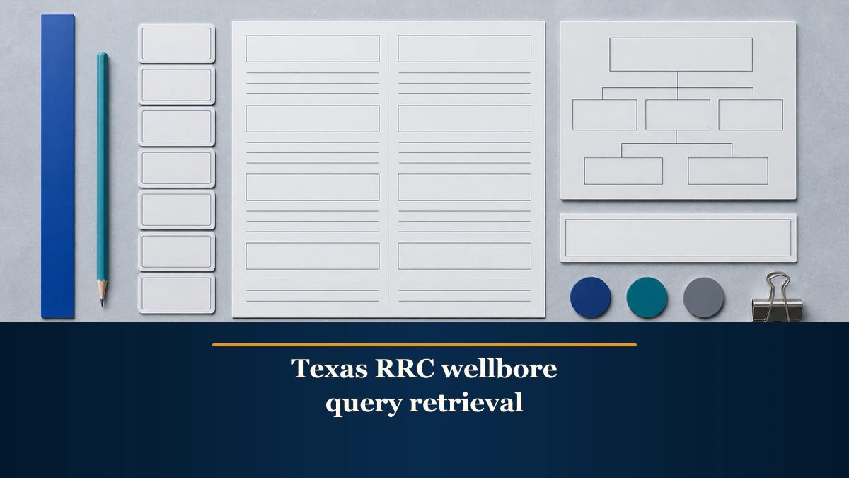 A people-free overhead wellbore-query provenance worksheet appears above the exact keyword.